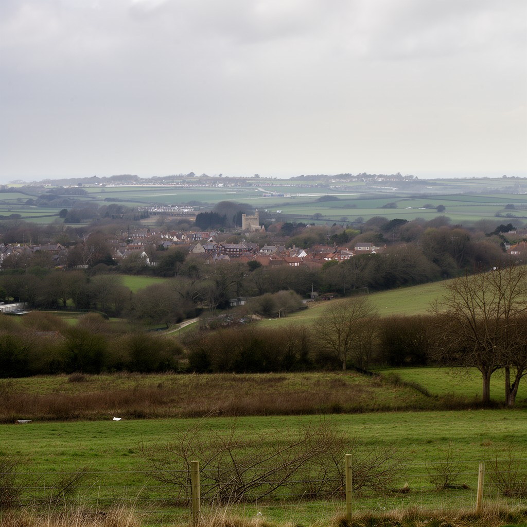 AI-generated illustration of Suffolk