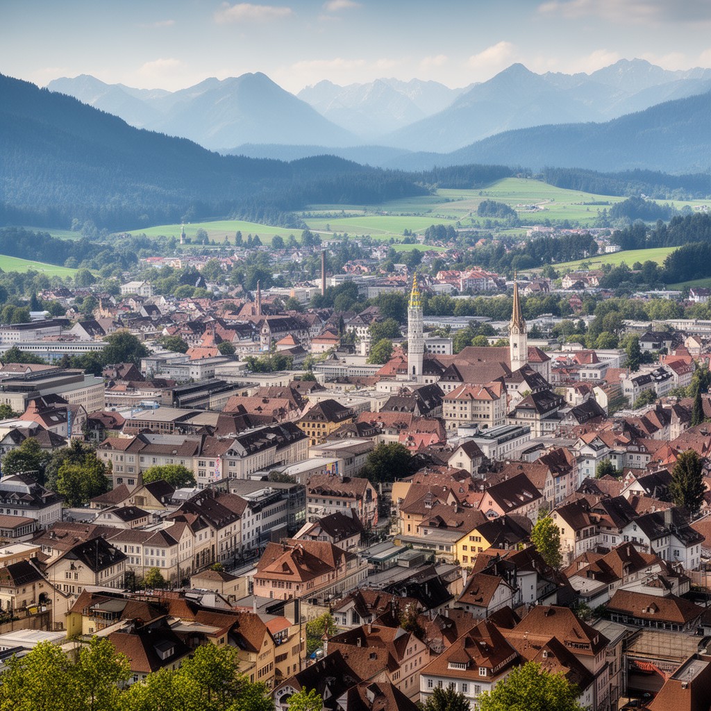 AI-generated illustration of Swabia (Bavaria)