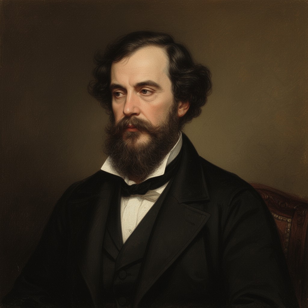AI-generated illustration of Heinrich Marx
