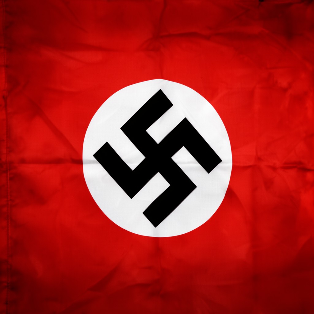 AI-generated illustration of Flag of Nazi Germany