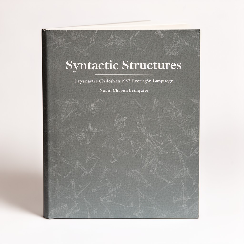 AI-generated illustration of Syntactic Structures