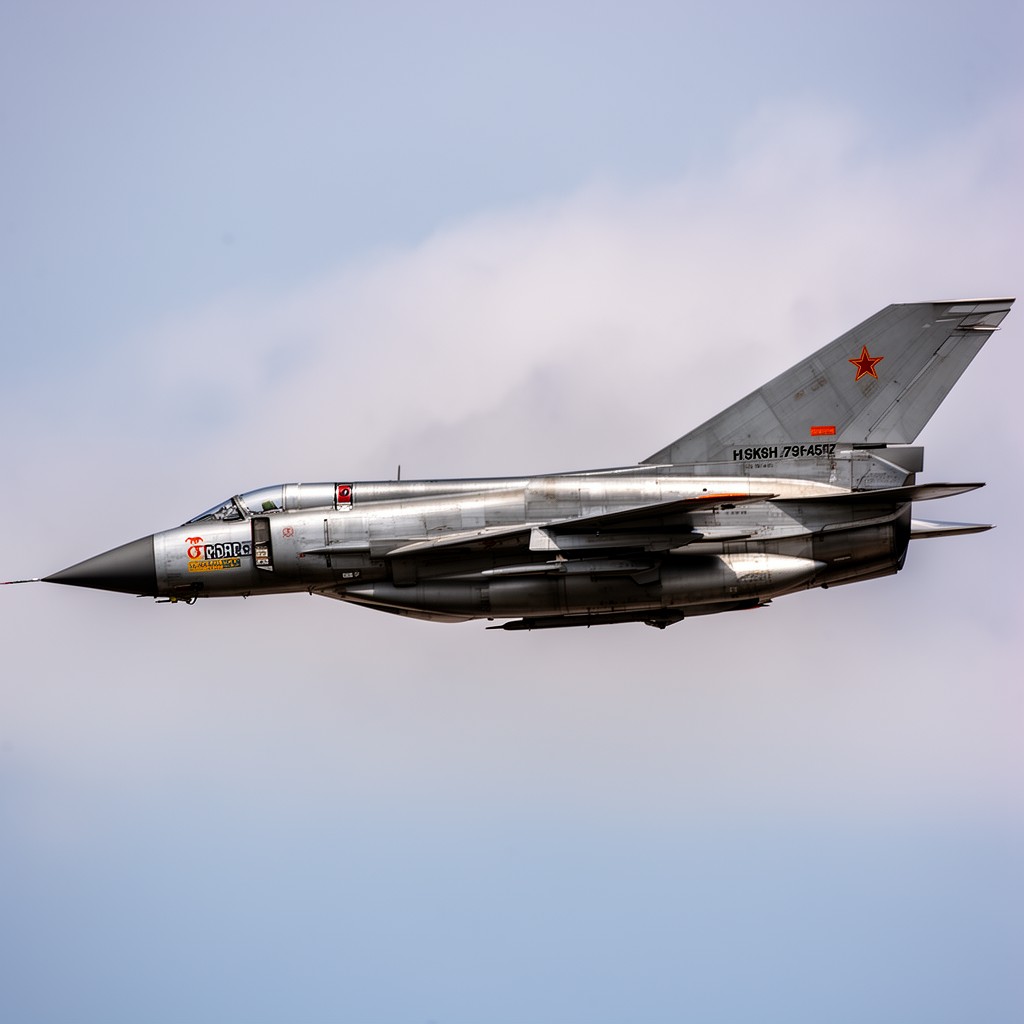 AI-generated illustration of Mikoyan-Gurevich MiG-21