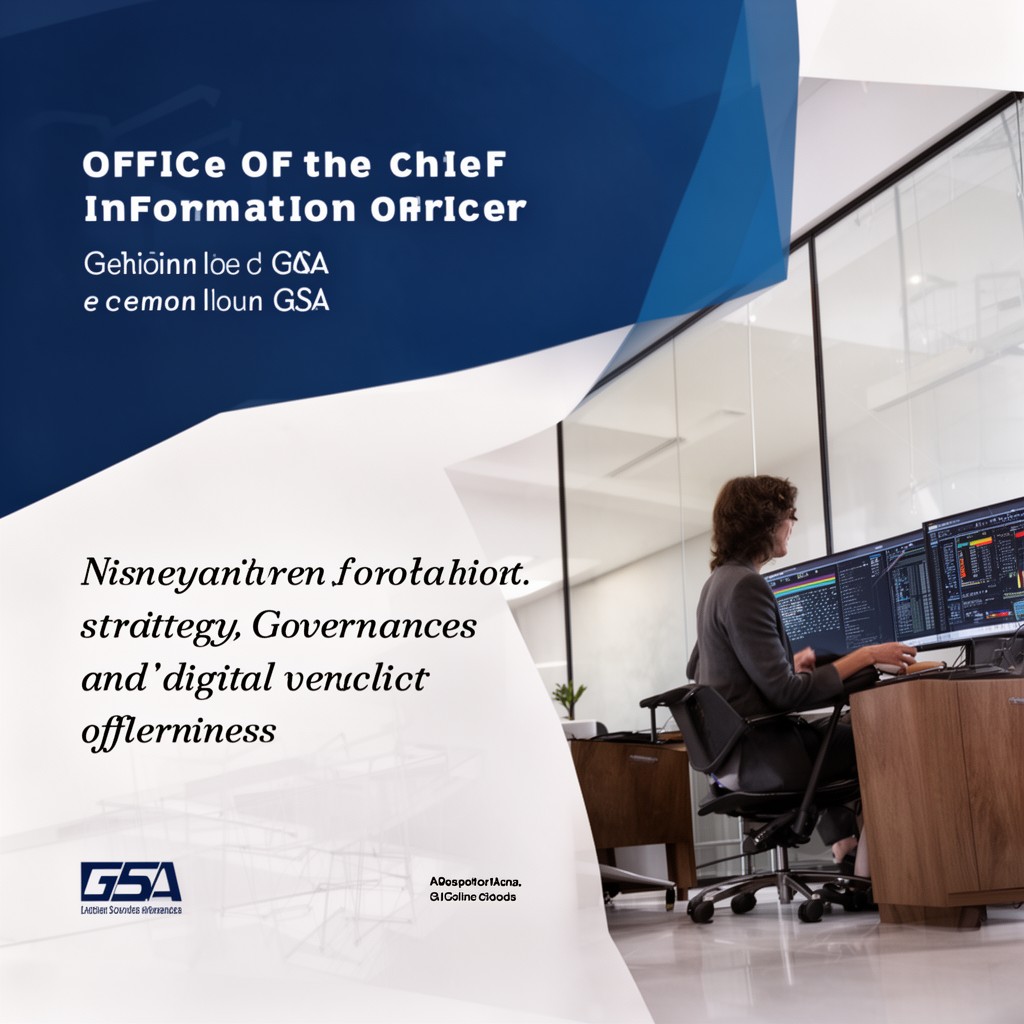 AI-generated illustration of Office of the Chief Information Officer of GSA