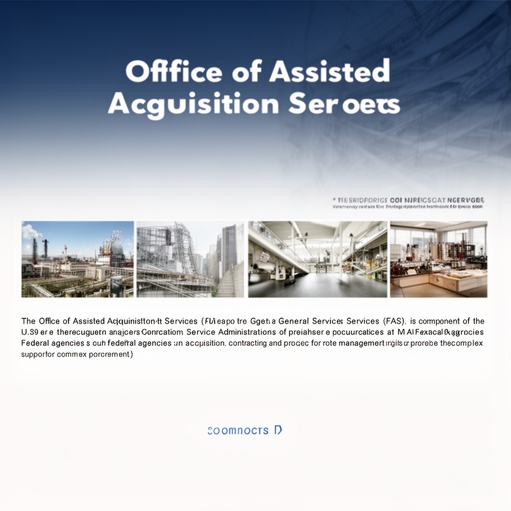 AI-generated illustration of Office of Assisted Acquisition Services (FAS)