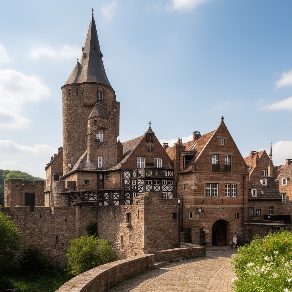 AI-generated illustration of County of Bentheim