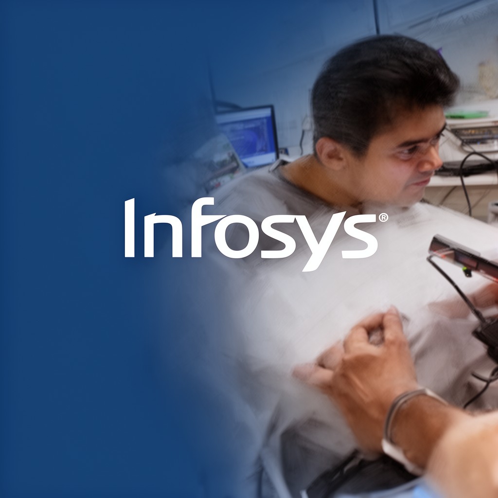 AI-generated illustration of Infosys