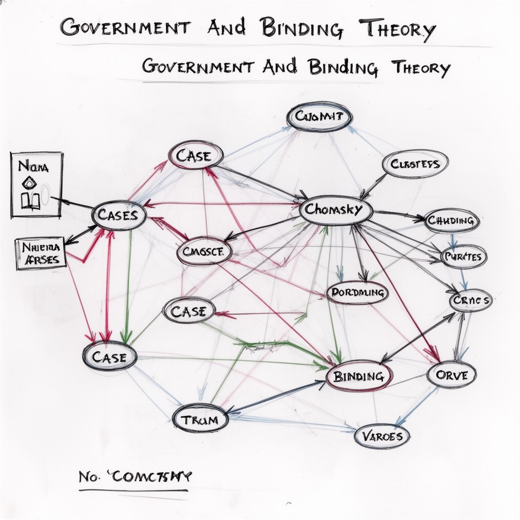 AI-generated illustration of Government and Binding Theory