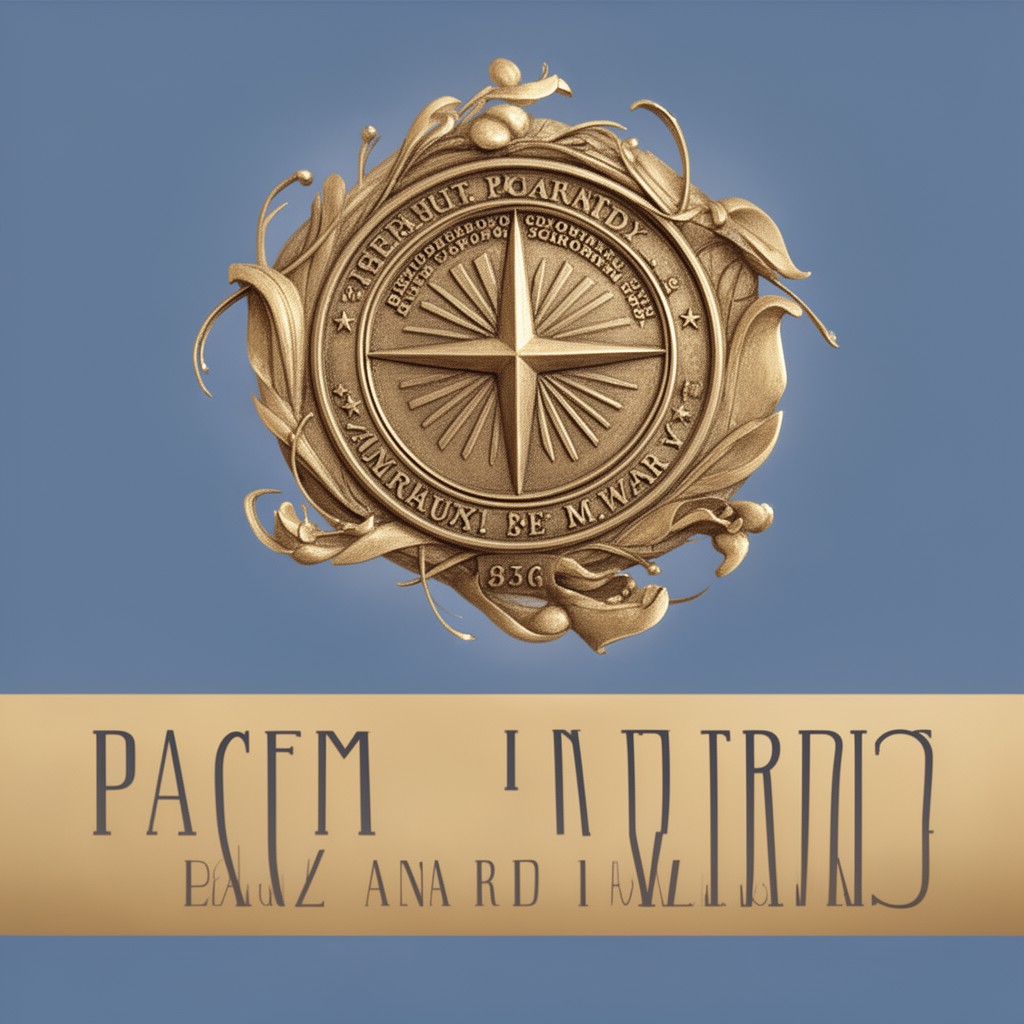 AI-generated illustration of Pacem in Terris Award