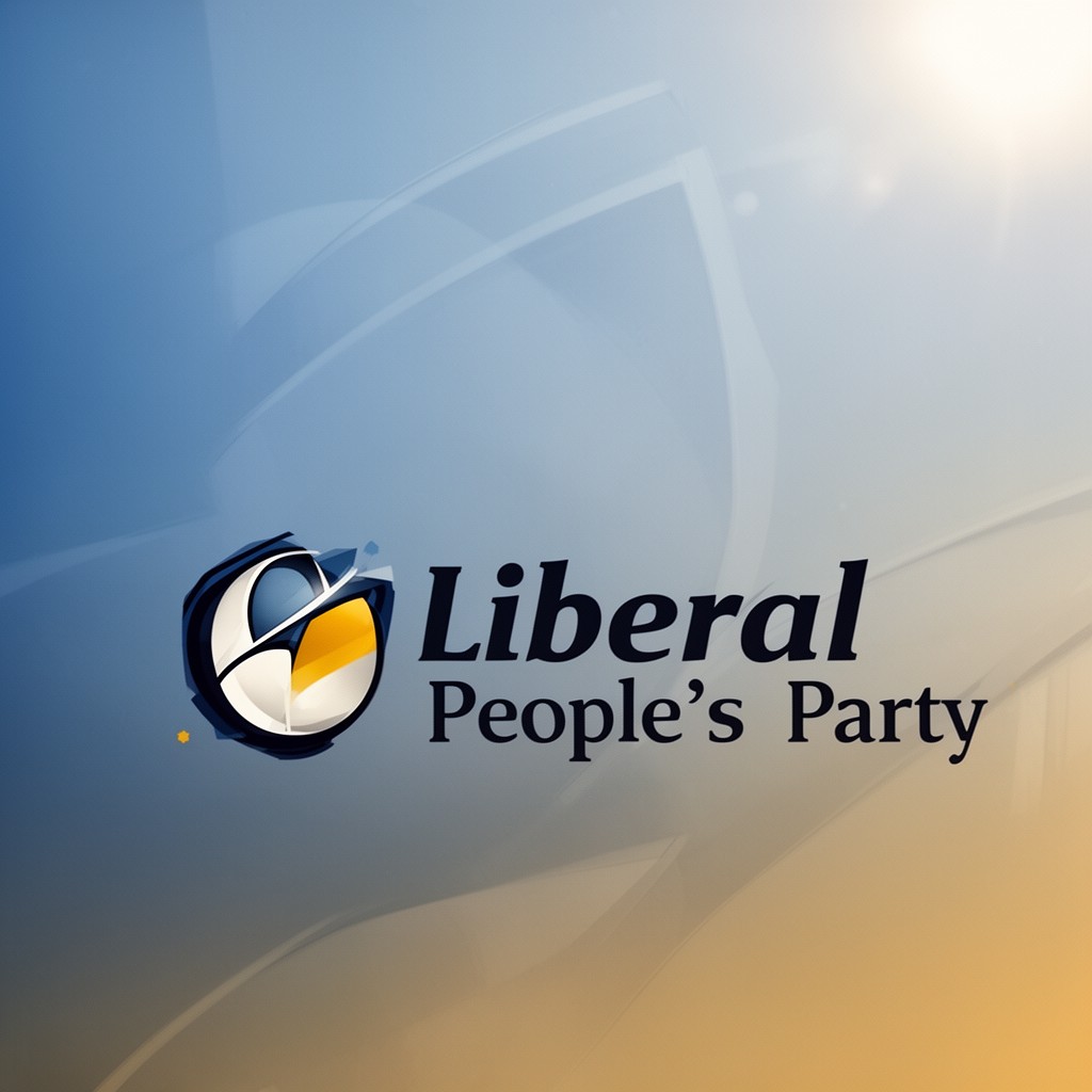 AI-generated illustration of Liberal People's Party (Sweden)