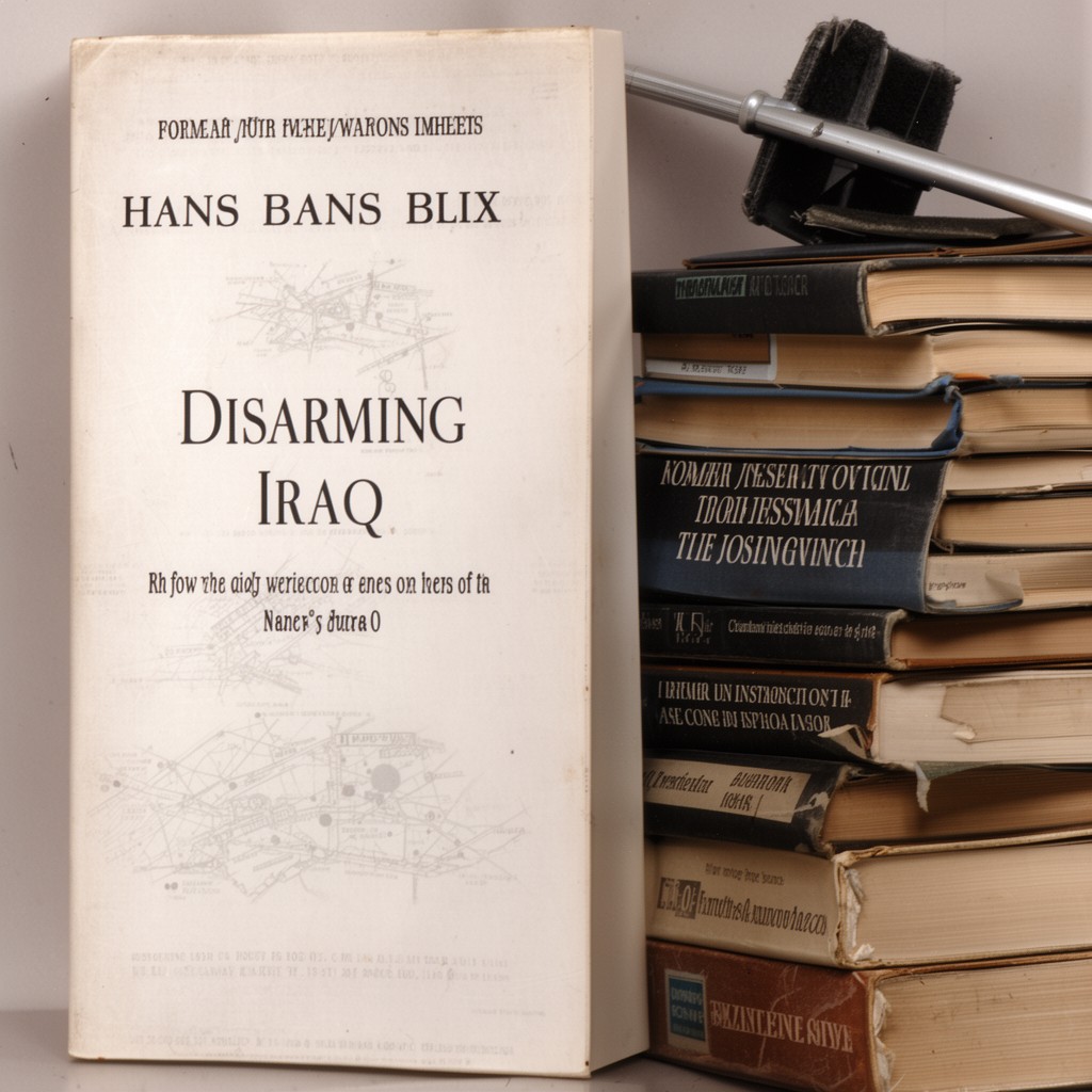AI-generated illustration of Disarming Iraq