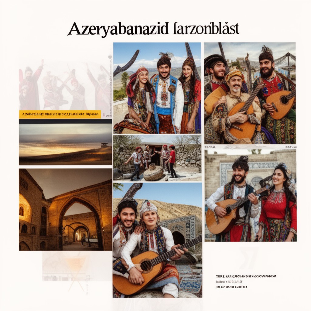 AI-generated illustration of Azerbaijanis