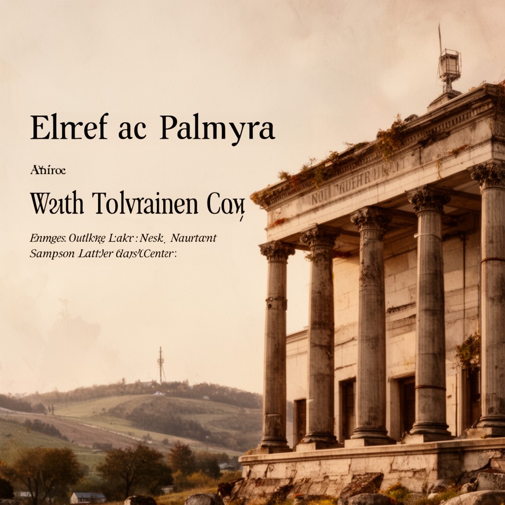 AI-generated illustration of Palmyra, New York, United States