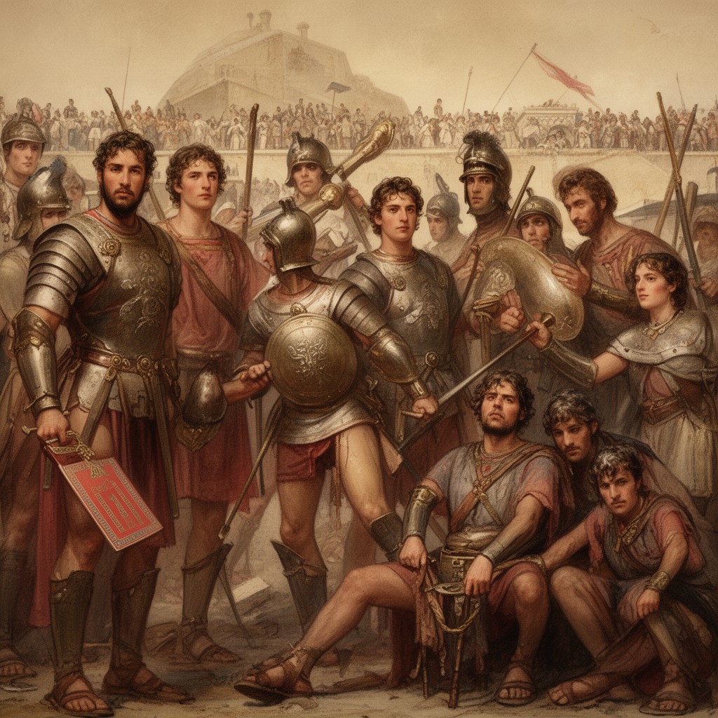 AI-generated illustration of Praetorian Guard