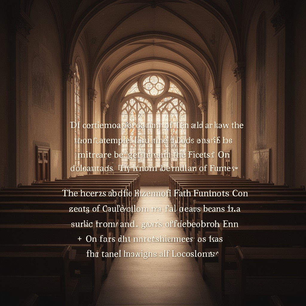 AI-generated illustration of Hall of Faith