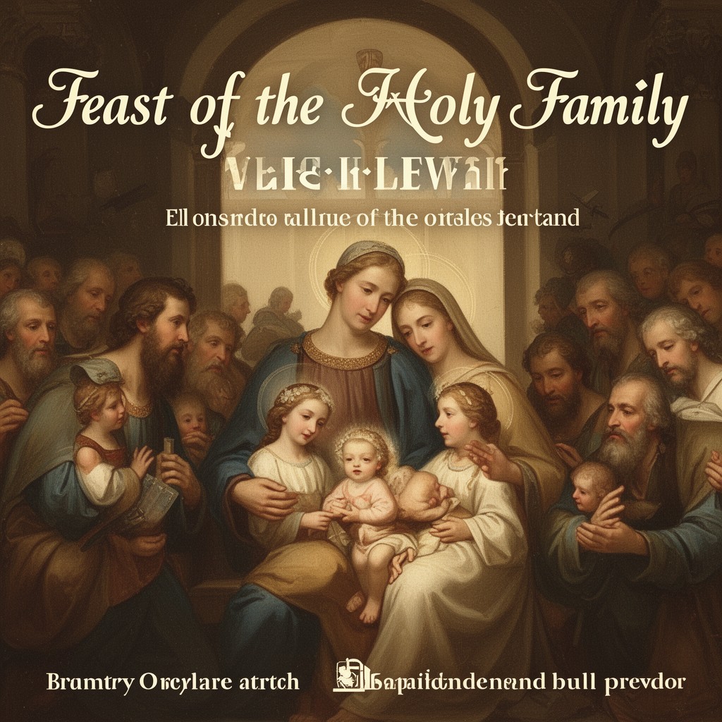 AI-generated illustration of Feast of the Holy Family