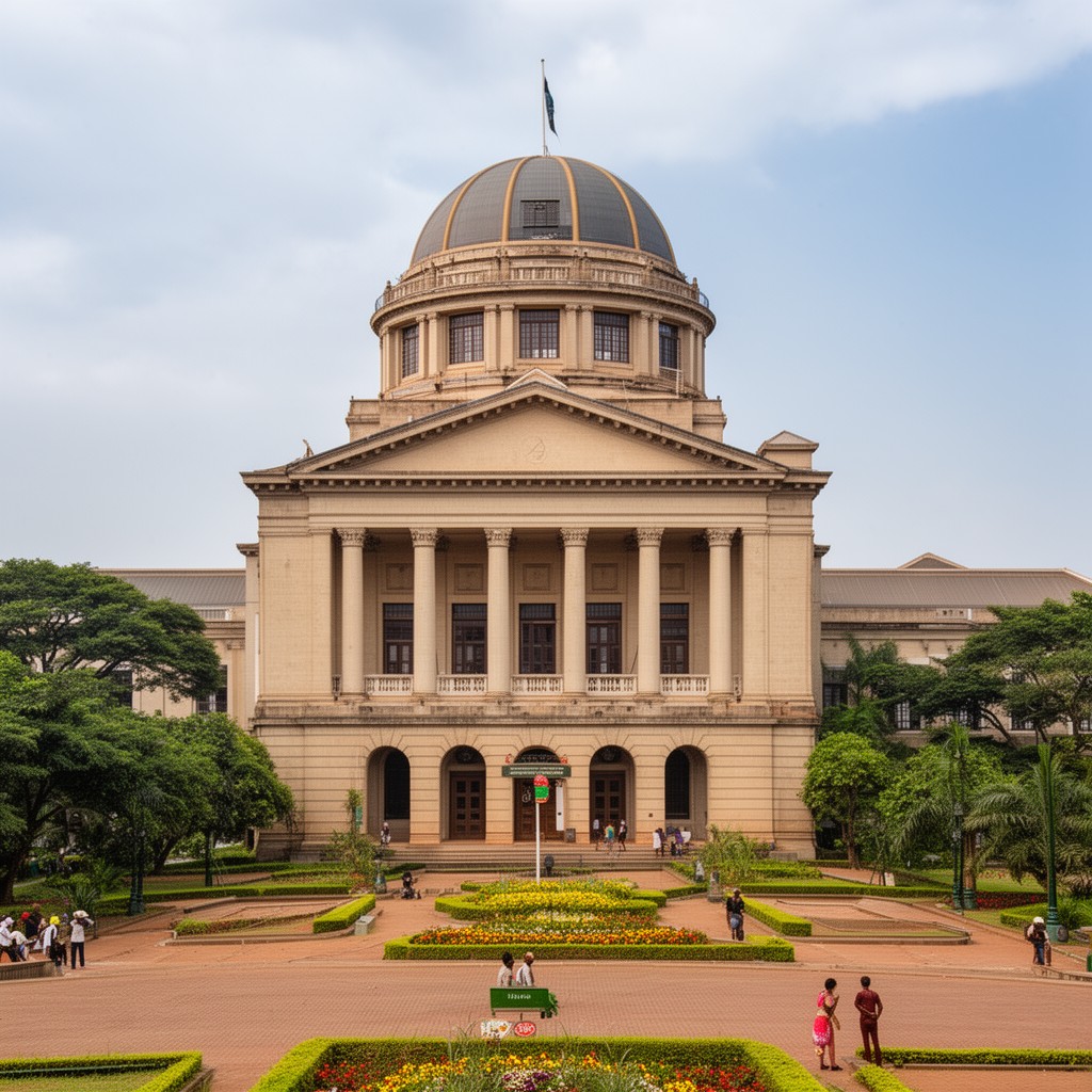 AI-generated illustration of Parliament of Uganda