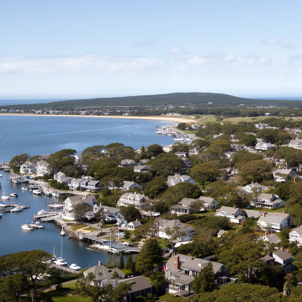 AI-generated illustration of Osterville