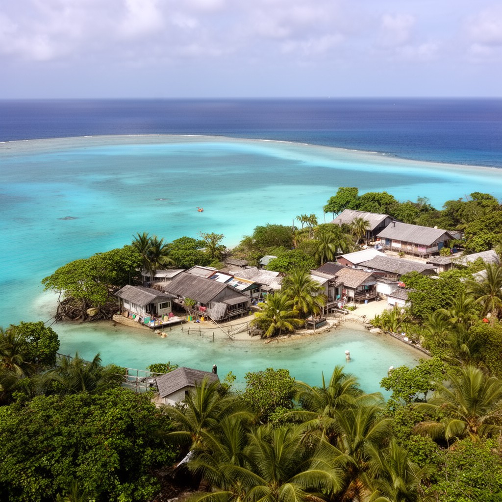 AI-generated illustration of Likiep Atoll