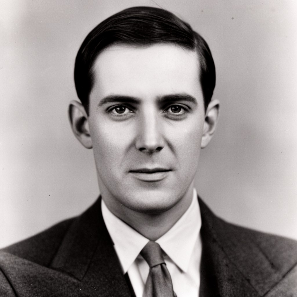 AI-generated illustration of Owen Moore