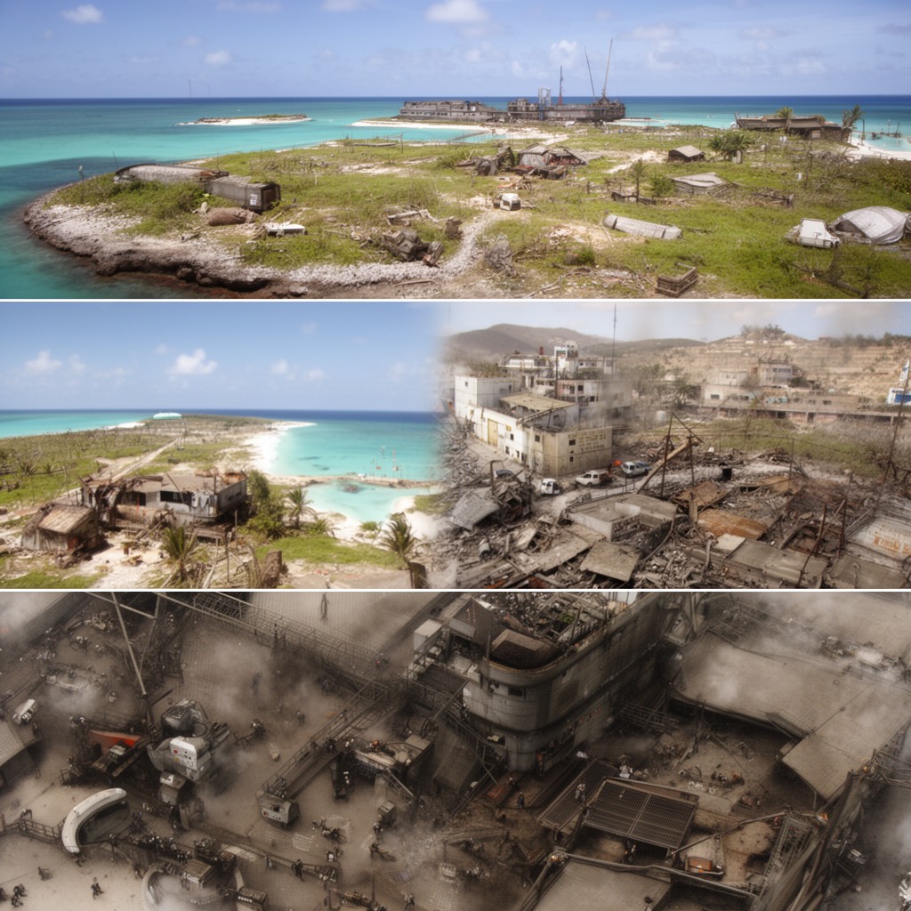 AI-generated illustration of Betio