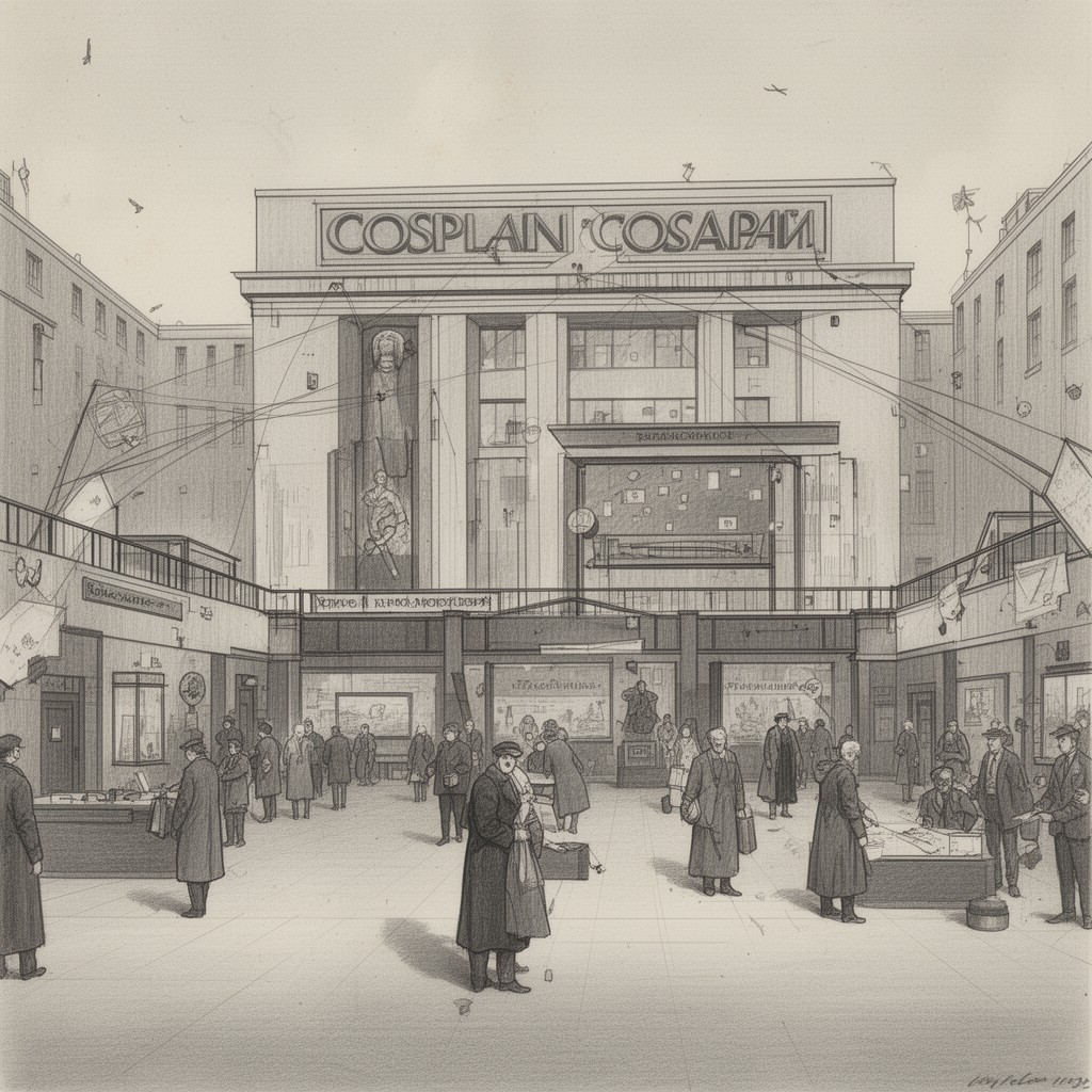 AI-generated illustration of Gosplan