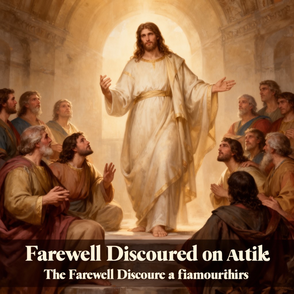 AI-generated illustration of Farewell Discourse