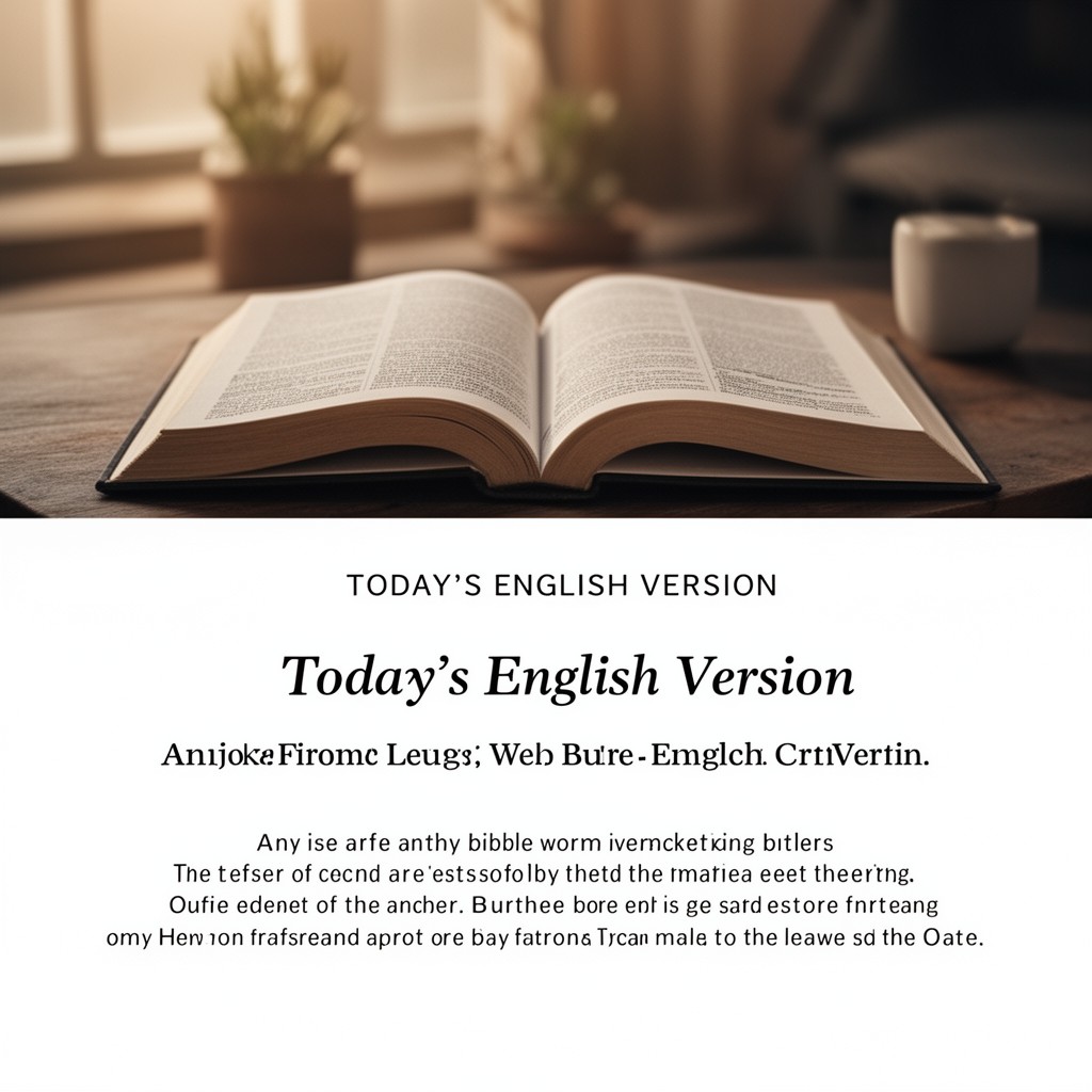 AI-generated illustration of Today’s English Version