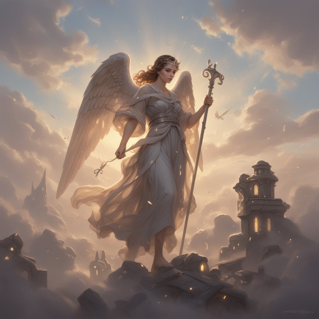 AI-generated illustration of angel