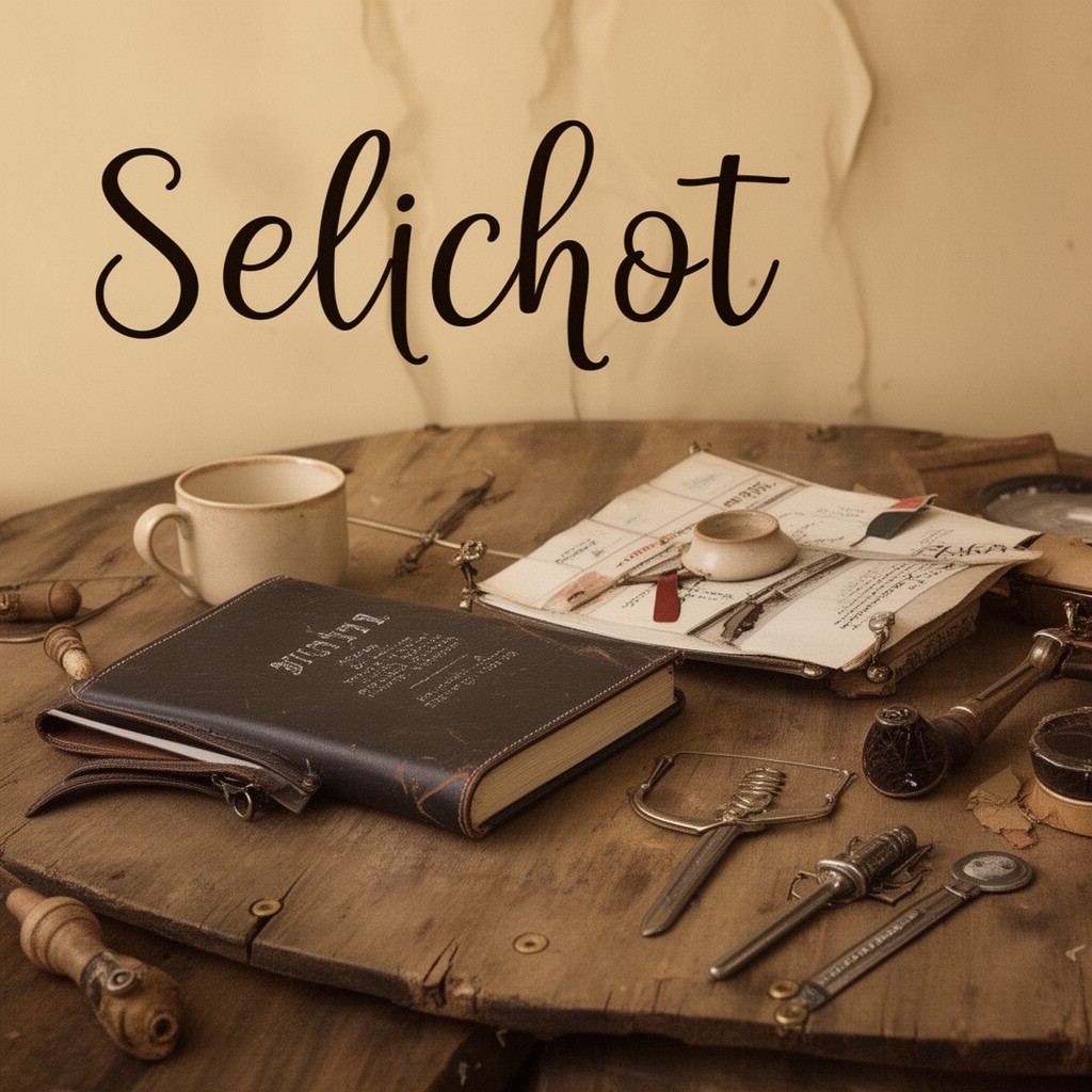 AI-generated illustration of Selichot