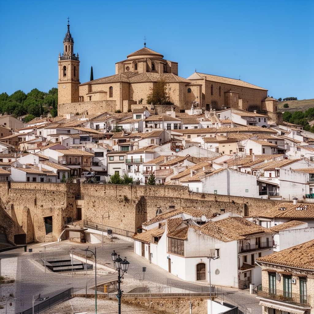 AI-generated illustration of Bailén, Jaén, Spain