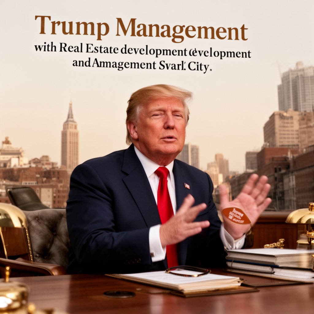 AI-generated illustration of Trump Management