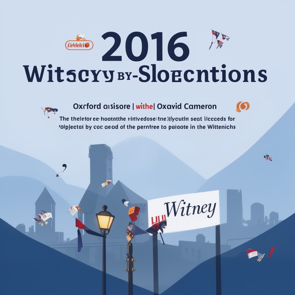 AI-generated illustration of 2016 Witney by-election