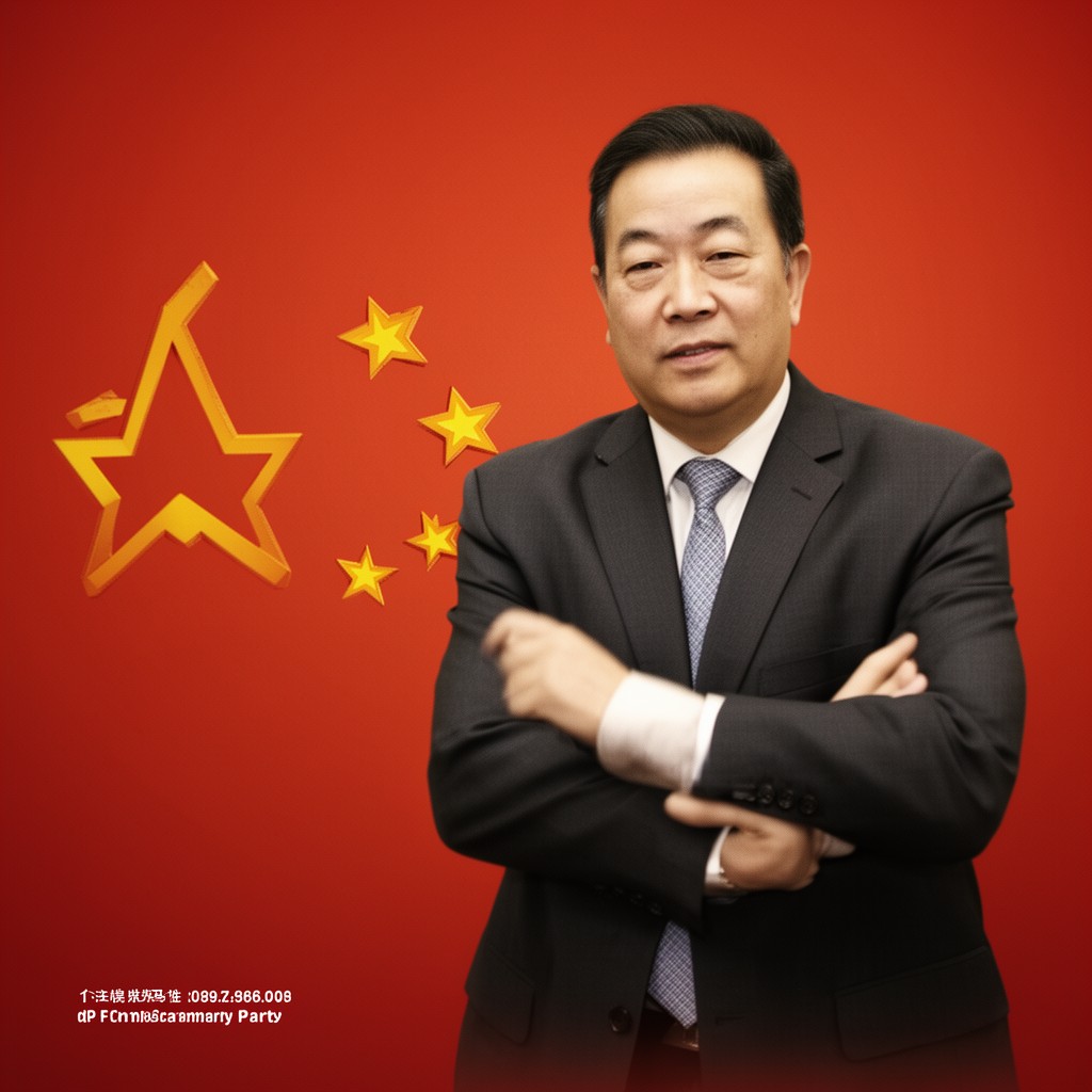 AI-generated illustration of Chinese Communist Party