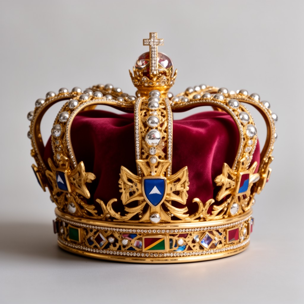 AI-generated illustration of the Crown in right of Grenada