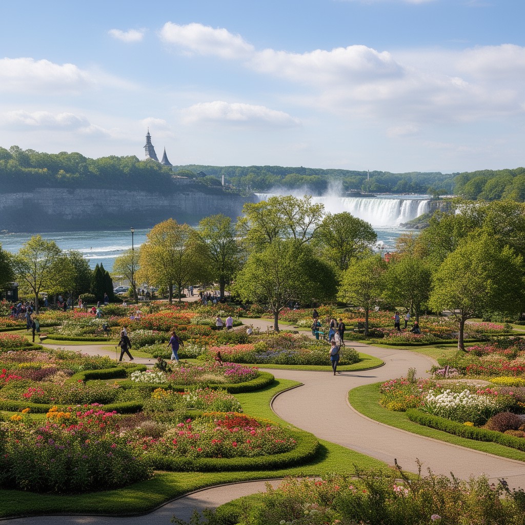 AI-generated illustration of Queen Victoria Park
