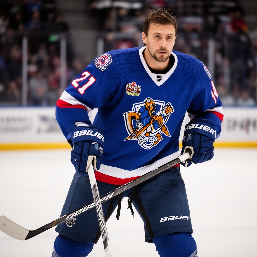 AI-generated illustration of Ilya Kovalchuk