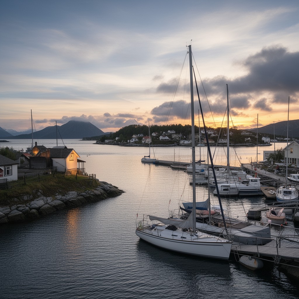 AI-generated illustration of Finnøy