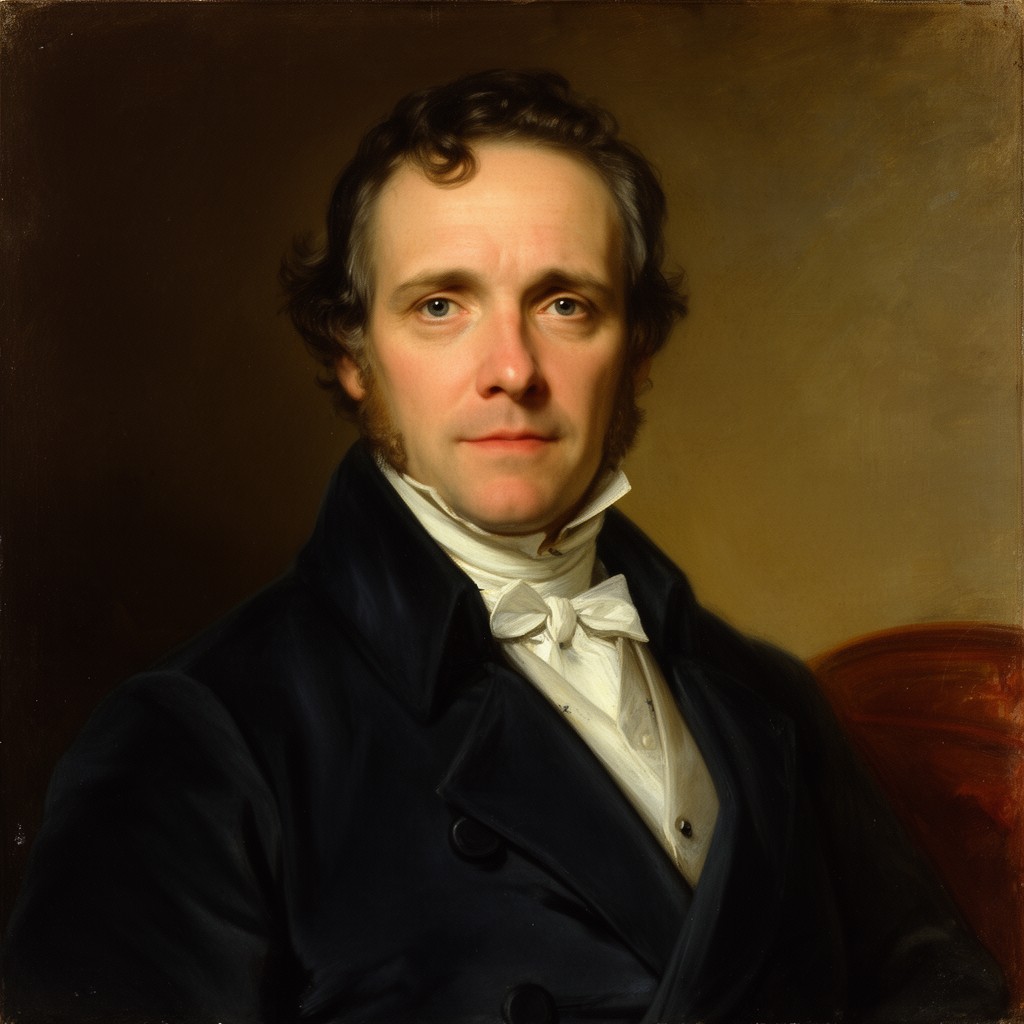 AI-generated illustration of John Russell, 6th Duke of Bedford
