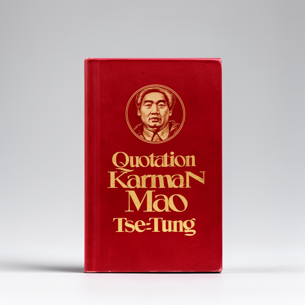 AI-generated illustration of Quotations from Chairman Mao Tse-tung