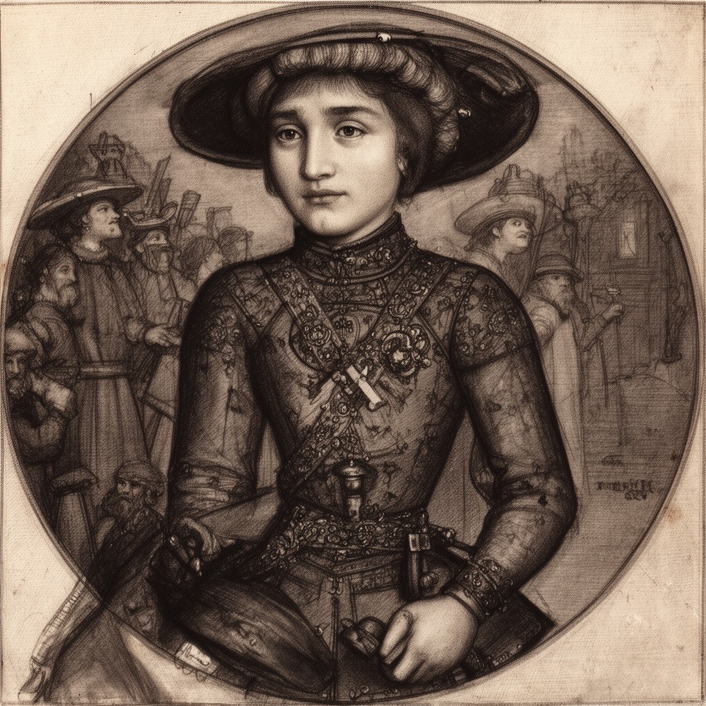 AI-generated illustration of William of Hatfield