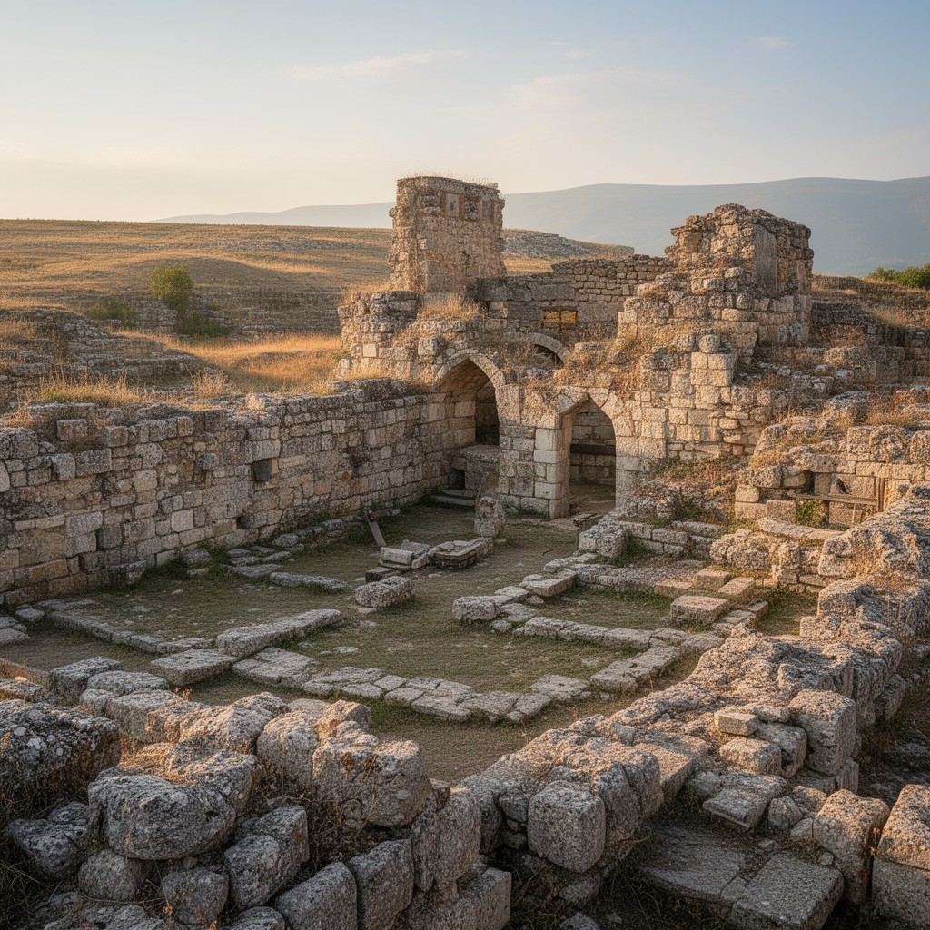 AI-generated illustration of Scythian Neapolis
