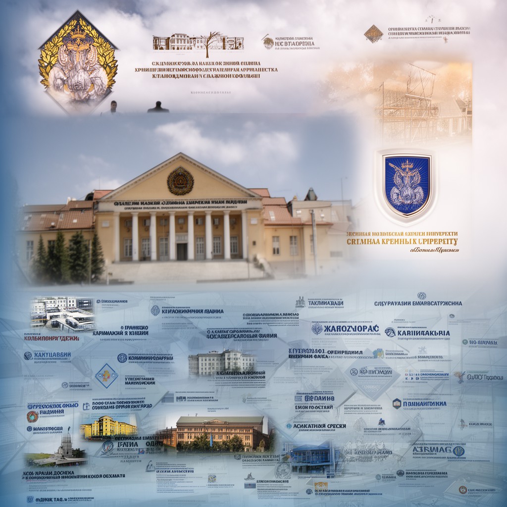 AI-generated illustration of Crimean Federal University