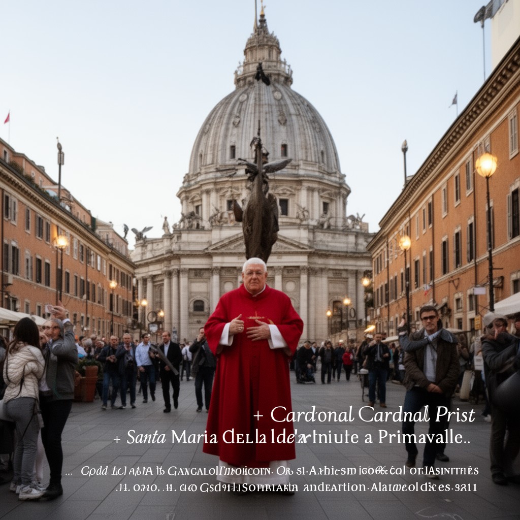 AI-generated illustration of Cardinal-Priest of Santa Maria della Salute a Primavalle