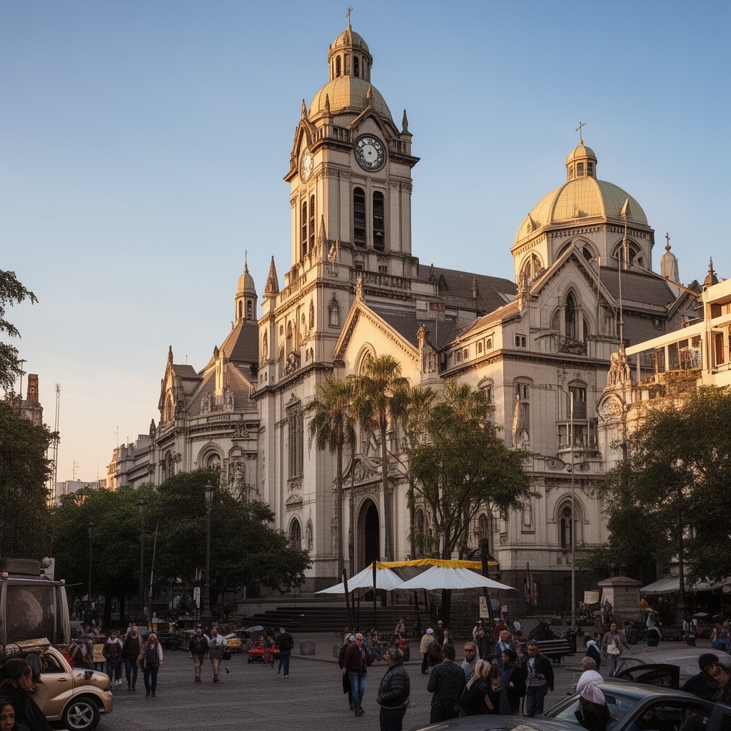 AI-generated illustration of Roman Catholic Archdiocese of Buenos Aires