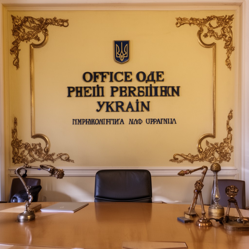 AI-generated illustration of Office of the President of Ukraine