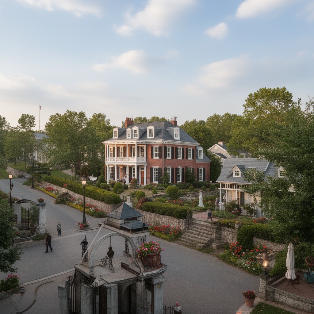 AI-generated illustration of Providence (former name of the town)