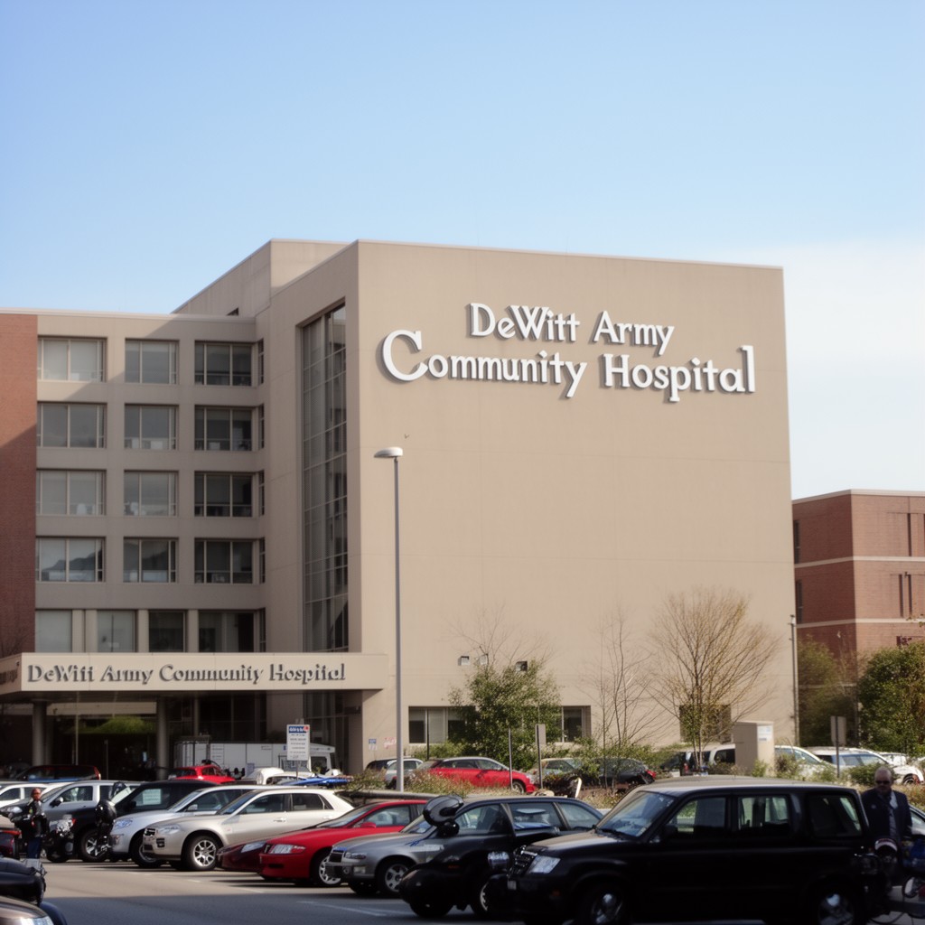 AI-generated illustration of DeWitt Army Community Hospital