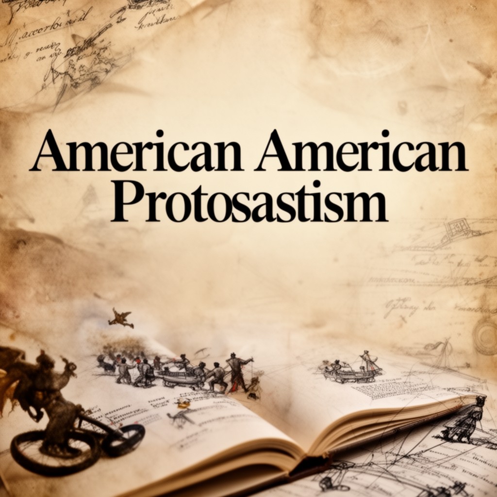 AI-generated illustration of American Protestantism