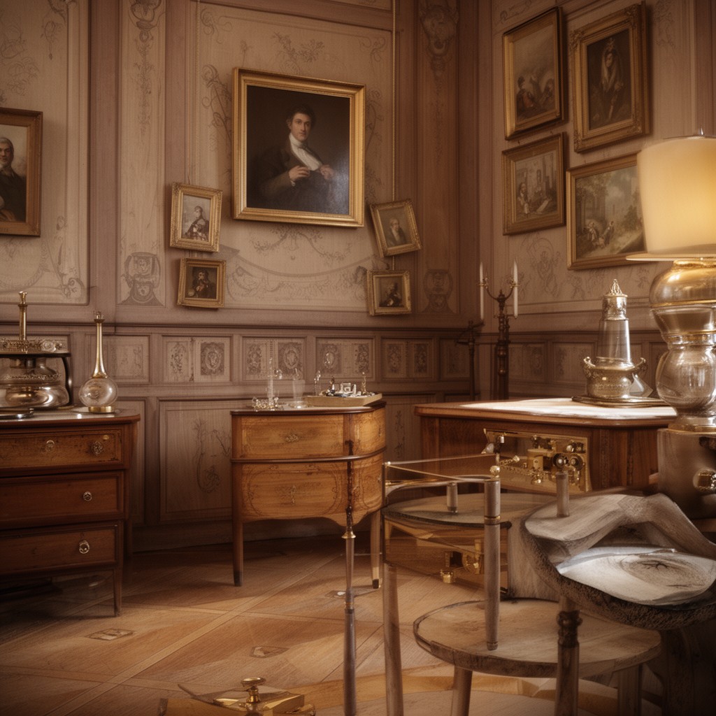 AI-generated illustration of Biedermeier