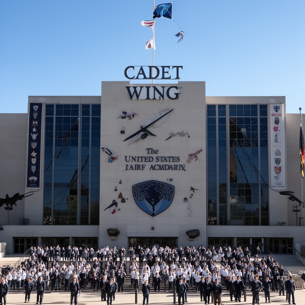 AI-generated illustration of Cadet Wing